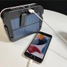 Foco Led Solar Portátil - Recargable USB+Power Bank