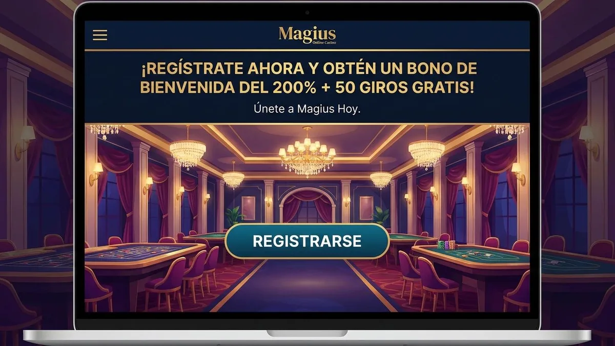 Registro con bono en Magius
